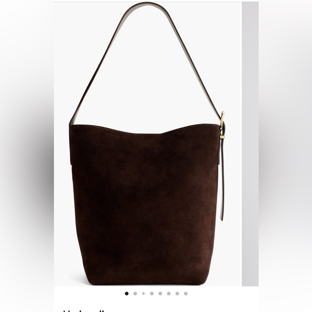 Madewell Essentials Suede Bucket Bag
